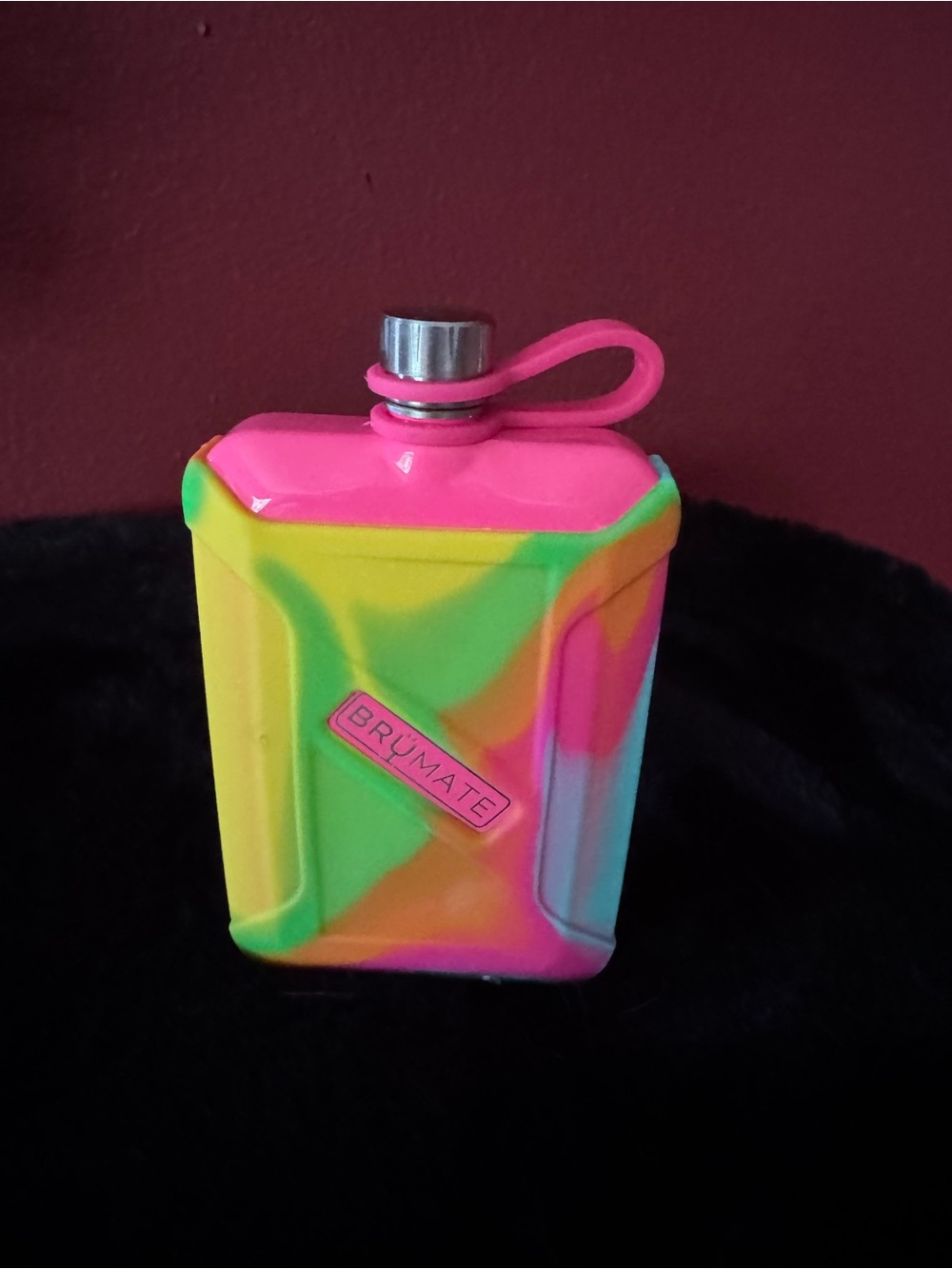 BrüMate Neon Rainbow Flask - Multicolor